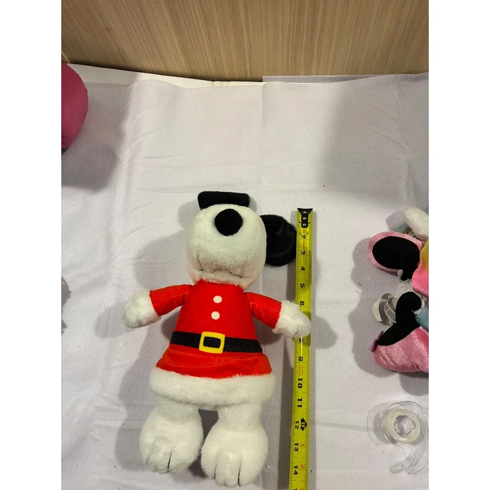 Peanuts Snoopy Santa Claus Christmas Plush Stuffed Animal 12 Inch Kids Preferred